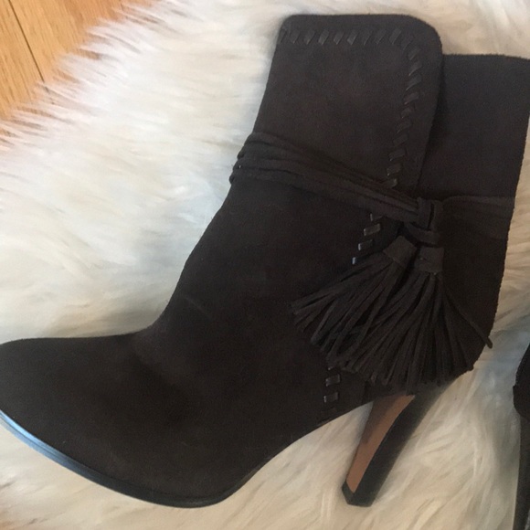 Coach suede brown boots!